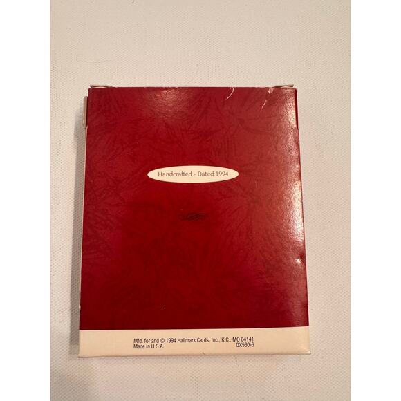 Hallmark Keepsake Ornament Special Cat 1994 Photo Holder Fishbowl - Picture 2 of 4